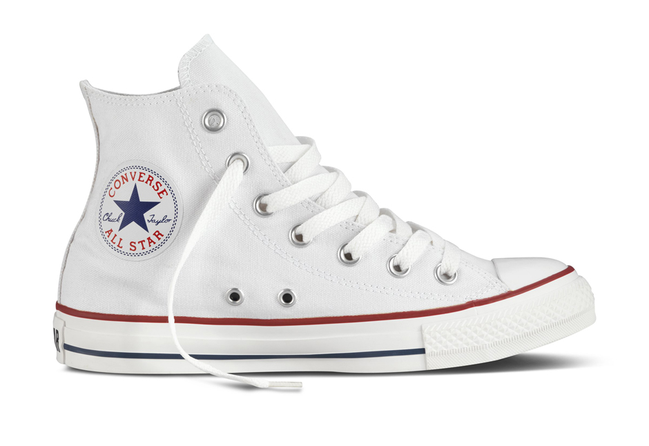Белые высокие Converse AllStars!