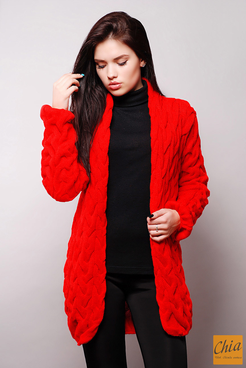 Кардиган CARDIGAN (красный) 2926