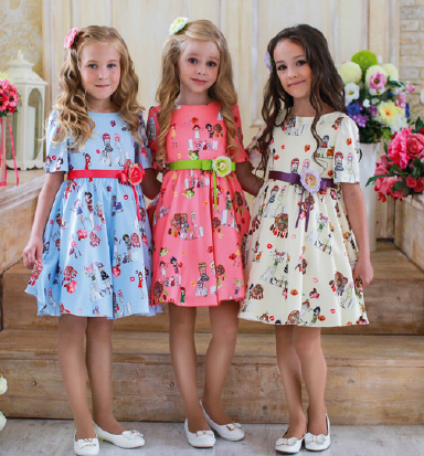 Платье П*еппи  розовое