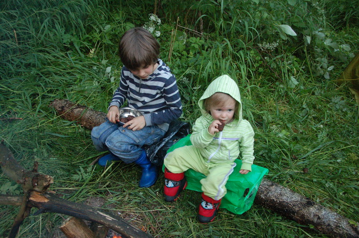 Одноночный многодетный поход