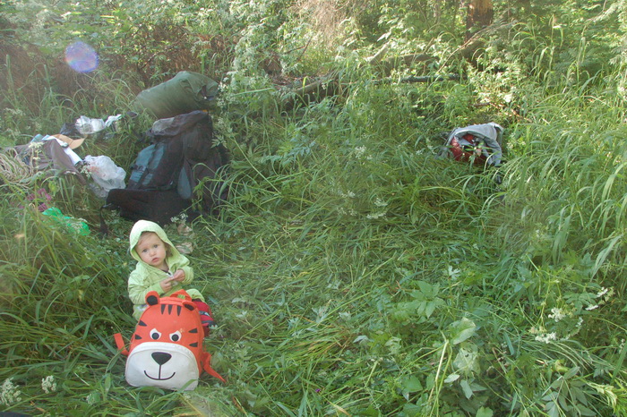 Одноночный многодетный поход