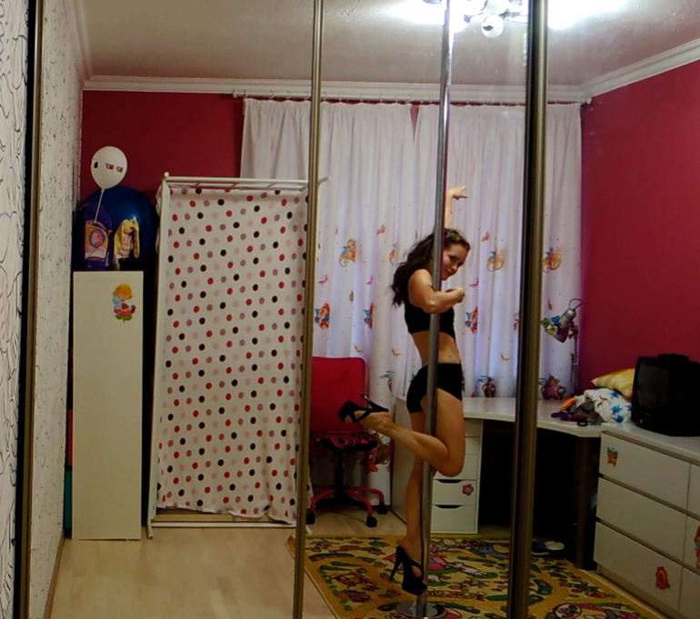 Мой первый кривой клип с тренировками =))