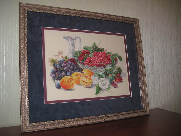 Забрала из багетки...