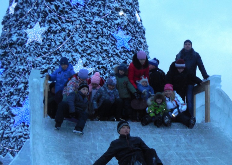 Городская ёлка, сквер им. Кирова