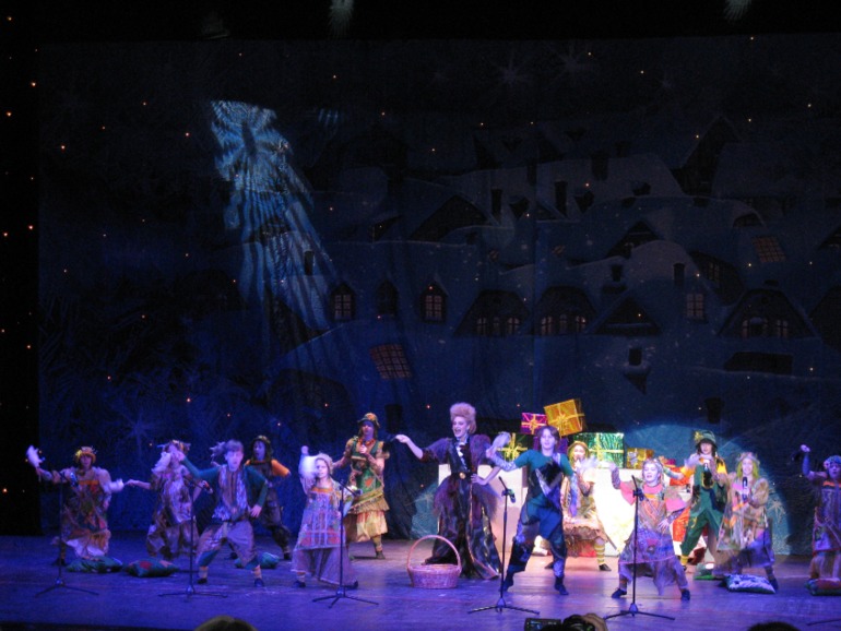 Новогодний концерт Академии детского мюзикла