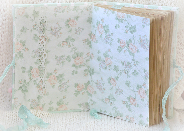 Мятный блокнотик