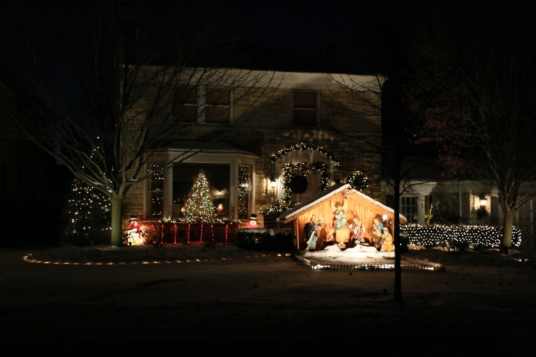 christmas lights