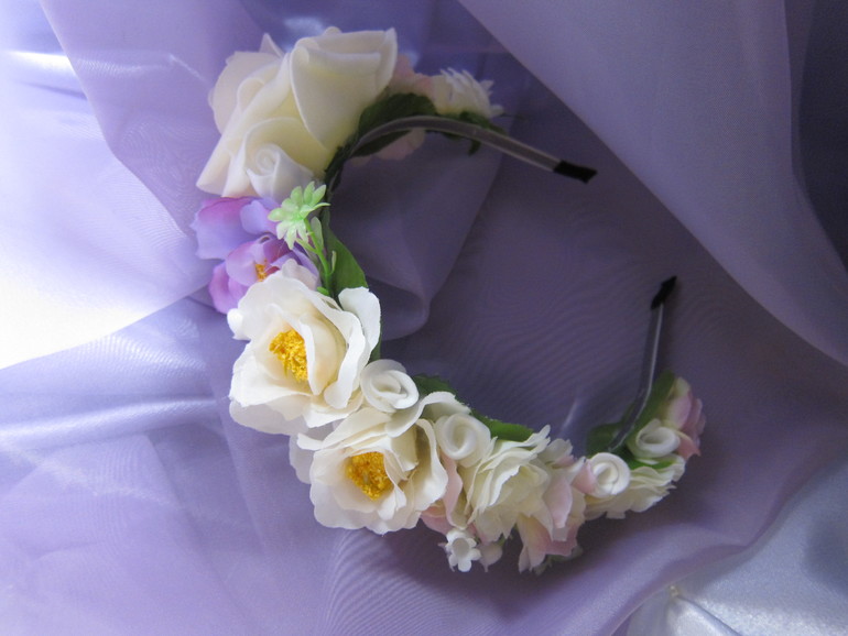 Ободки с цветами