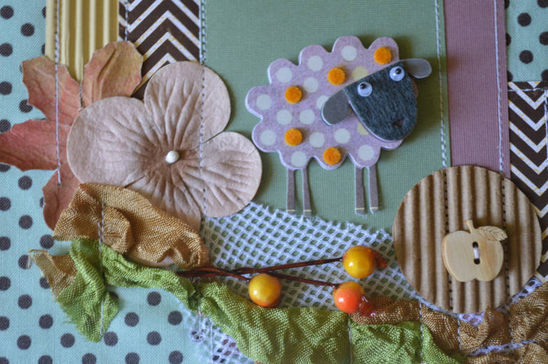 Альбом ручной работы для малыша + мамина сокровищница