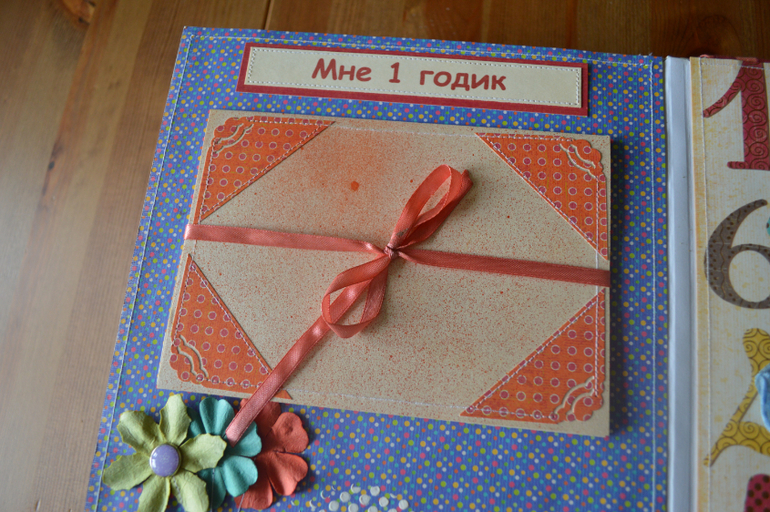 Альбом для новорожденного мальчика