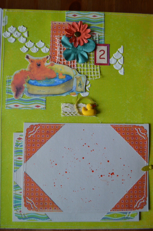 Альбом для новорожденного мальчика