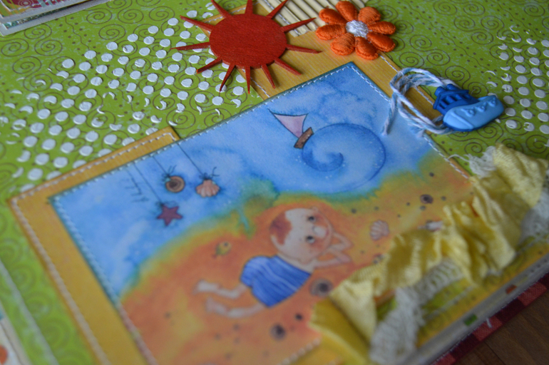 Альбом для новорожденного мальчика