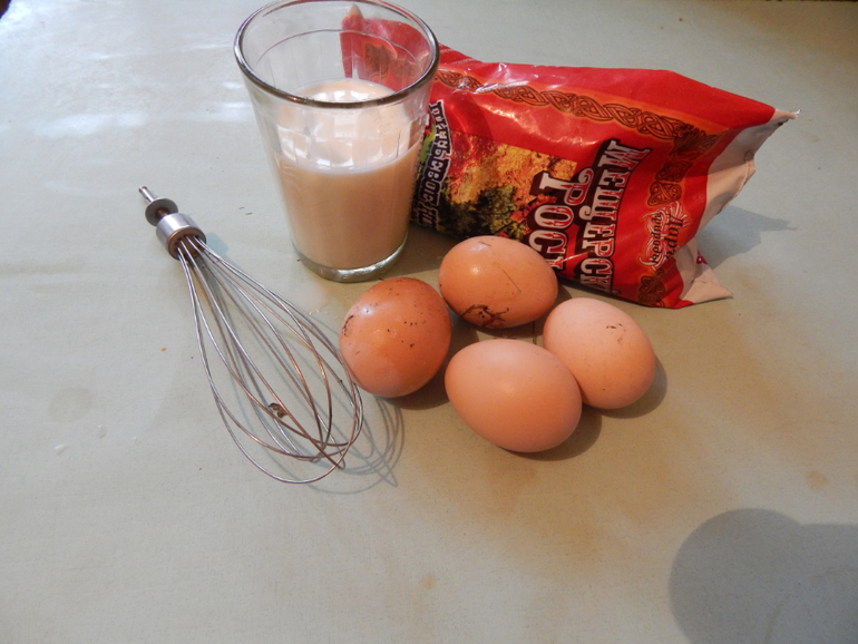 Омлет варёный.