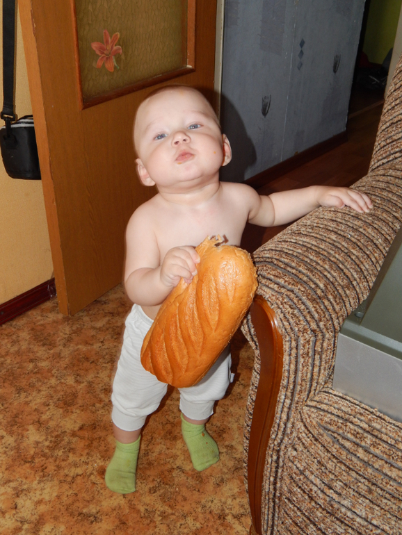 Костику 10 месяцев. Как меняются детки