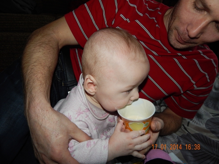 Косте 6-месяцев, на ИВ с 3 недель. Ещё раз про миф! Не правда, что ребёнок развивается хуже!