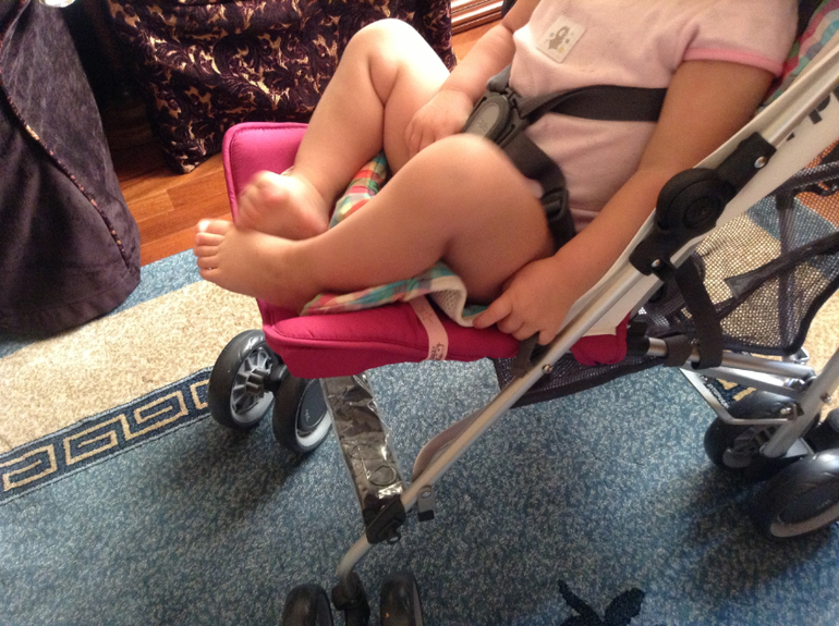 Наша новенькая uppababy g- luxe!! Розово- фиолетовая .