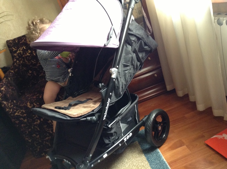 И снова новая коляска! Valco baby zee фиолетовая