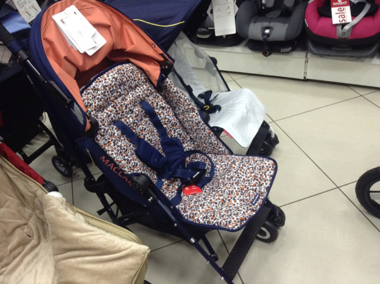 Я влюбилась!!! MACLAREN Quest Flower Liberty. С доп секцией в капе.