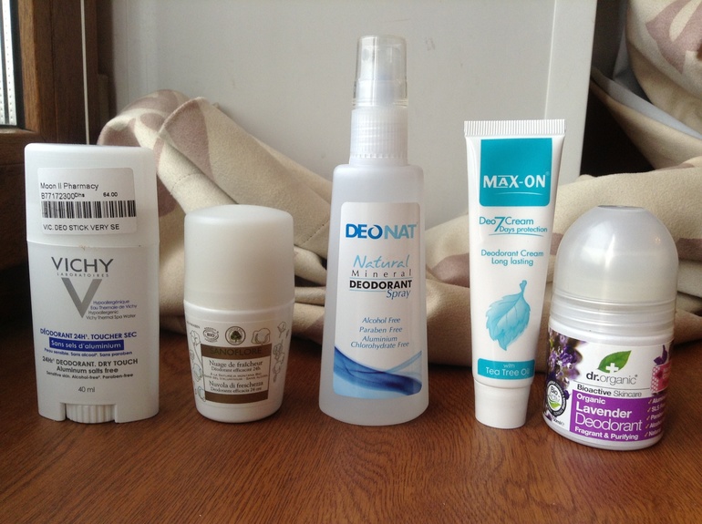 Мои натуральные дезодоранты и крем max-on( Канада).