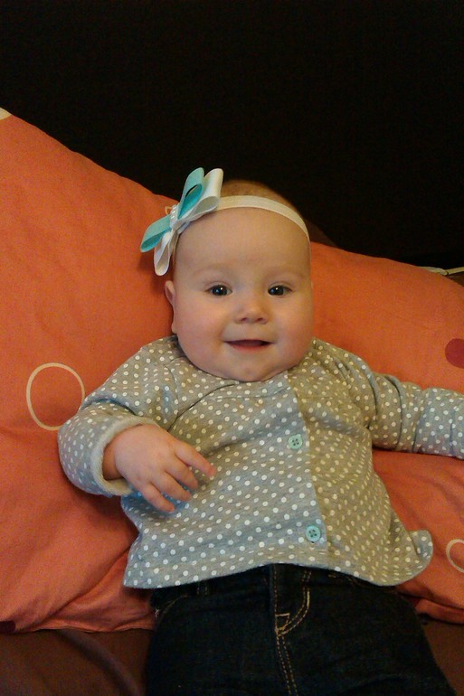 Моя сладкая доця :*