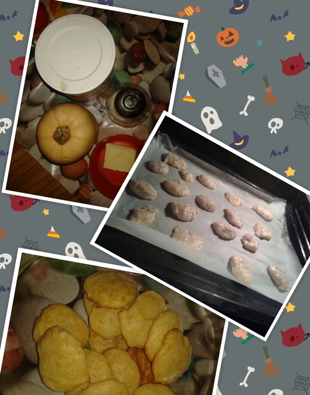 Готовим с мамой -5 Тыквенные печенья