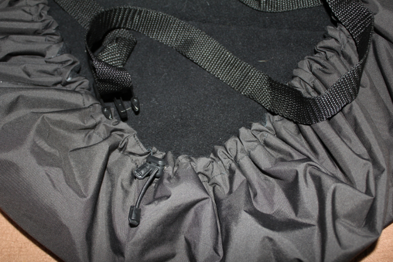 Слингонакидка черная(плащевка+флис)