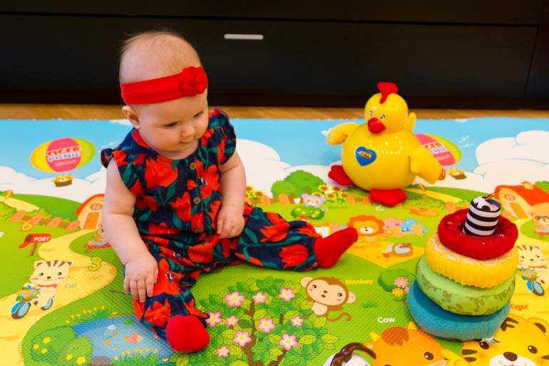 Кирочка и её седьмой месяц!