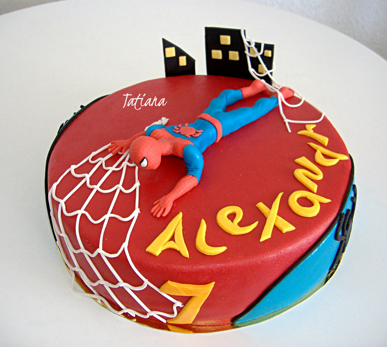 Торт Человек- паук