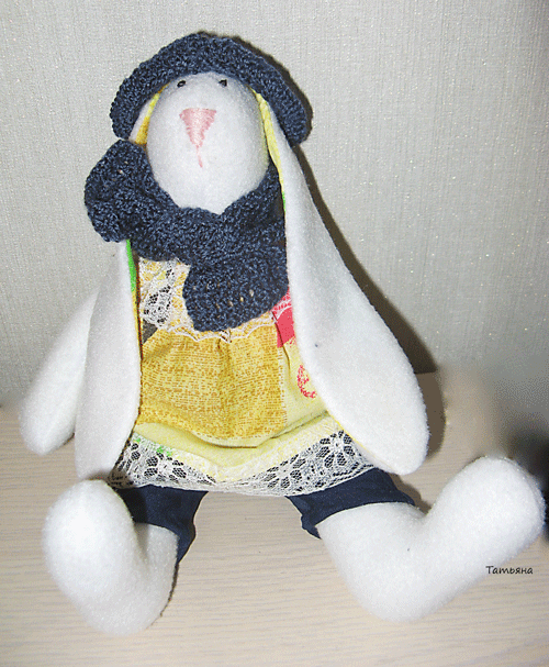 Тоже решилась показать своего первого зайку