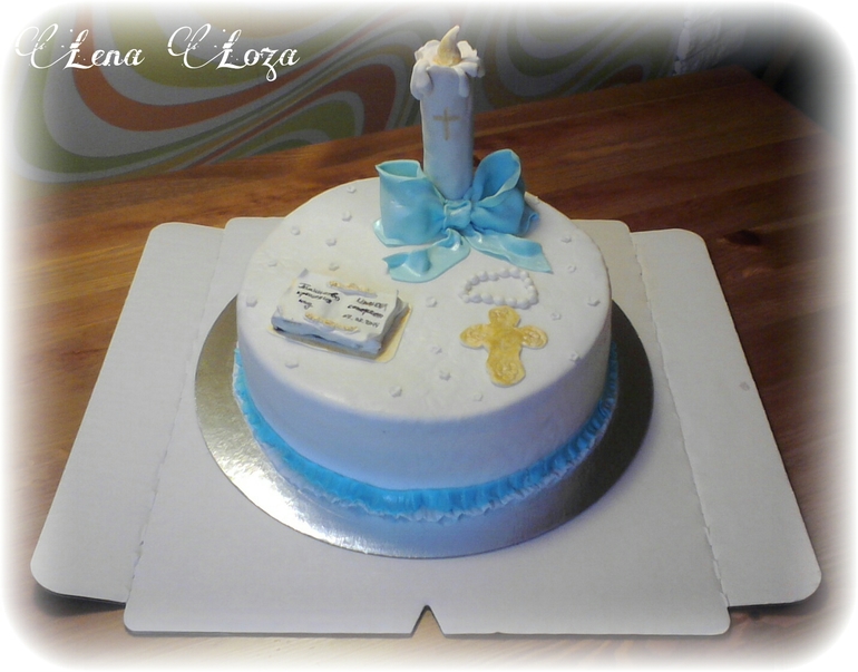 тортик на крестины
