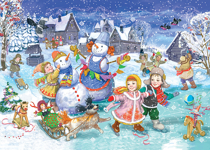 ТН Зимние забавы. ТЗ Снегирь.ТЗ Пингвин