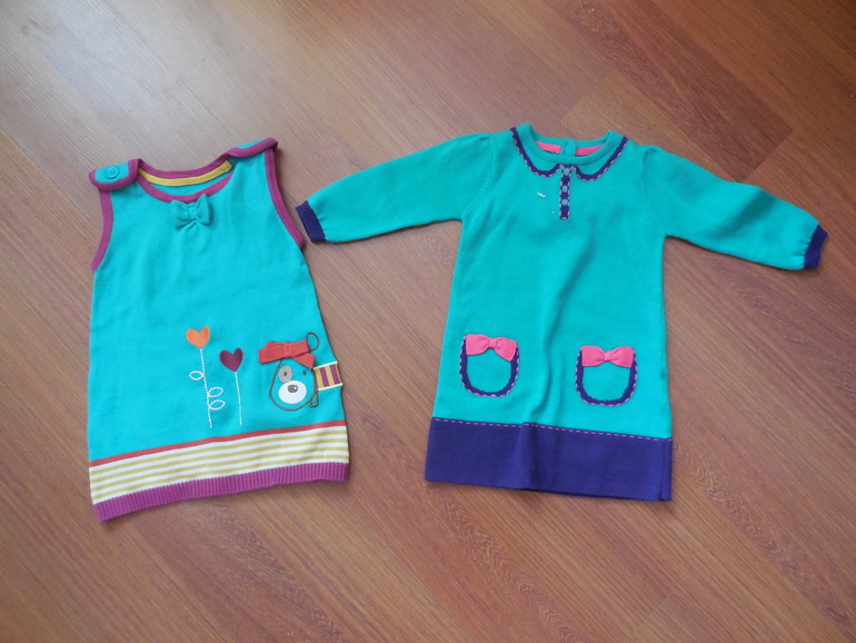 Комбинезоны и др. одежда для девочек-двойняшек до года