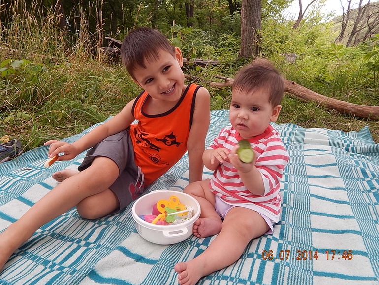 Первый зубик!