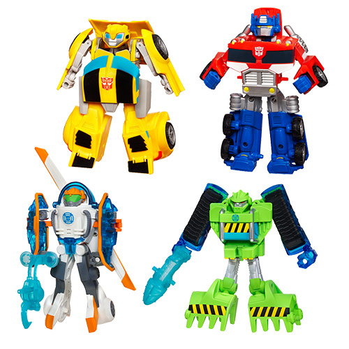 Трансформеры серии rescue bots