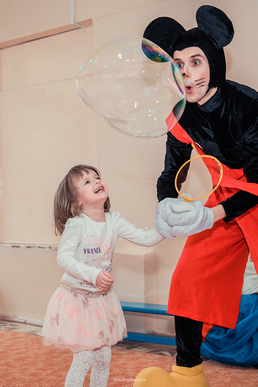 День рождение в садике.