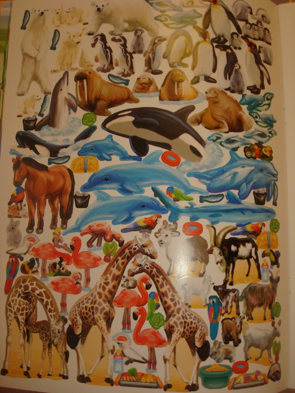 Очень красивые книги с наклейками.