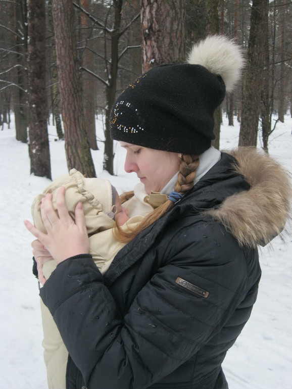 Слингоношение. Начало.