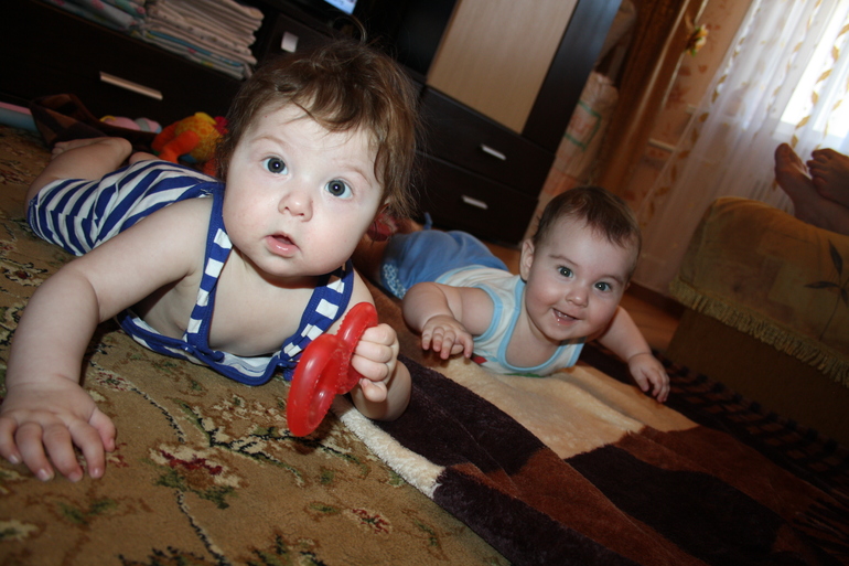 Максимочке 7 месяцев