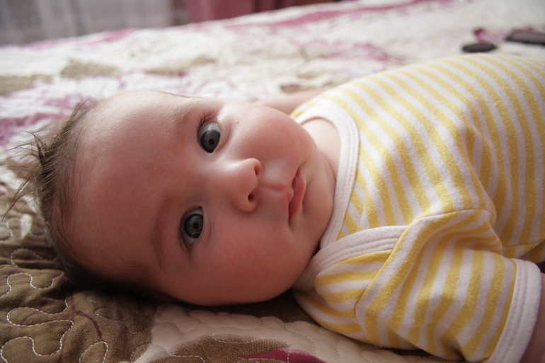 3месяца и 10 дней (наш домашний фотосет)