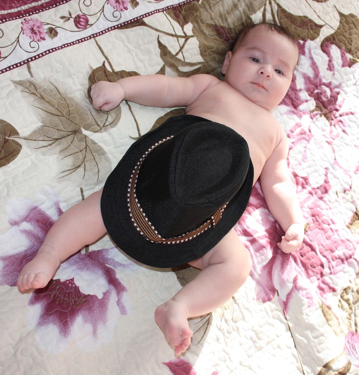 3месяца и 10 дней (наш домашний фотосет)