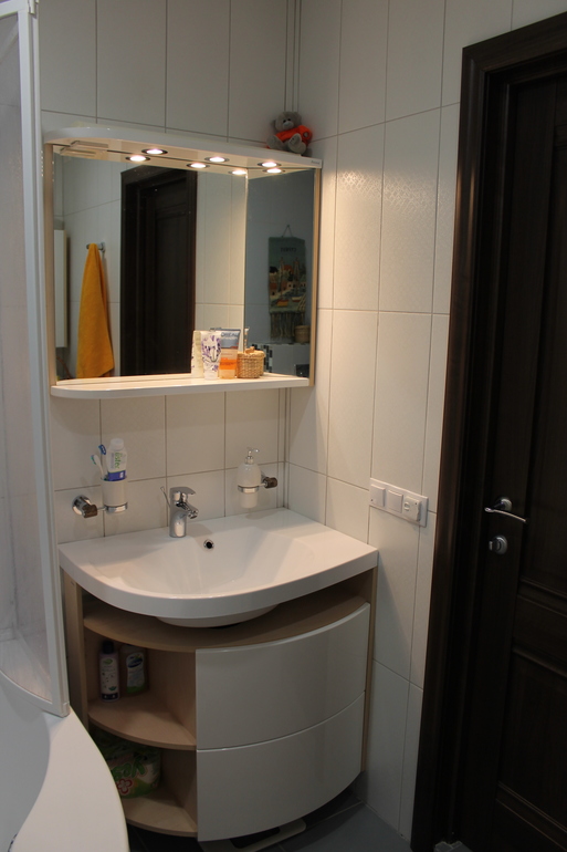 Ремонт ванной комнаты на 9 мес. беременности.