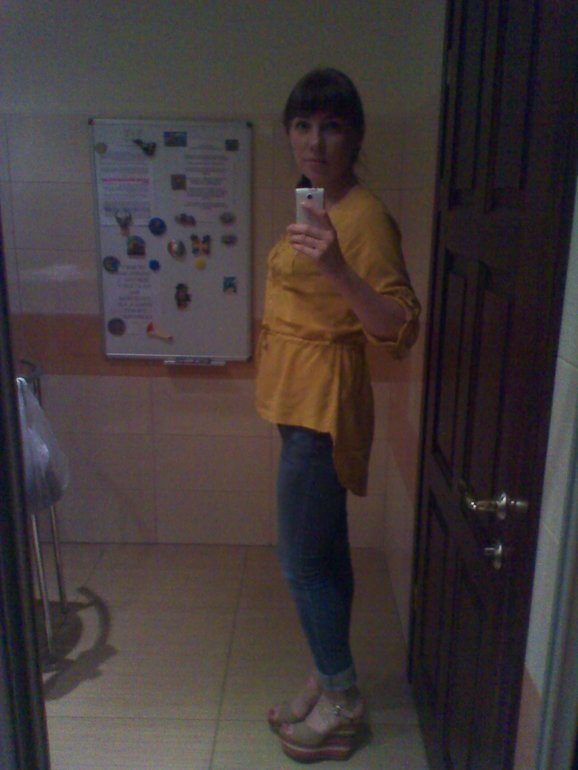 Вот такие мы в 22 недельки)