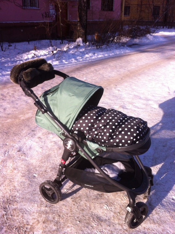 Baby jogger city versa green с бампером,14000
