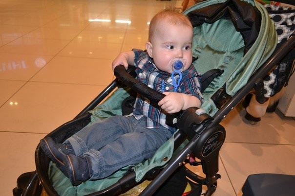 Baby jogger city versa green с бампером,14000