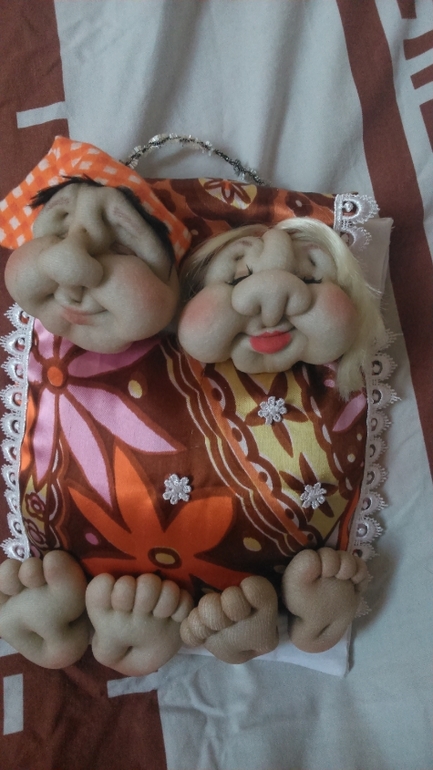 Две новые работы..куклы..