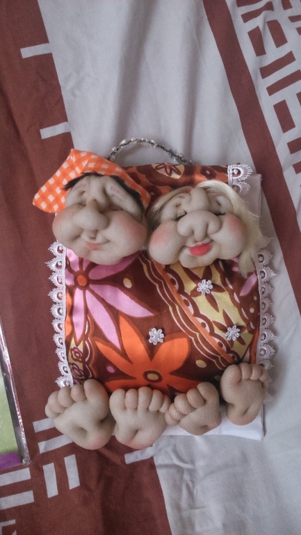 Две новые работы..куклы..