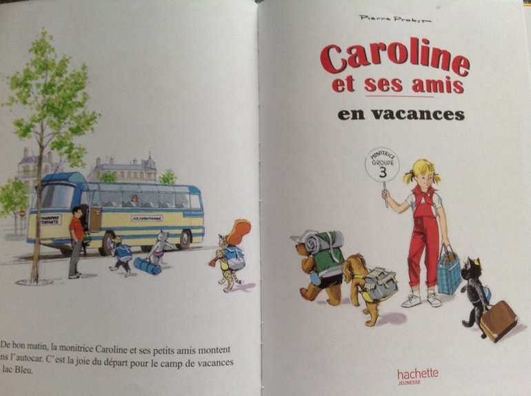 Серия книг про Каролин и ее питомцев- из Франции