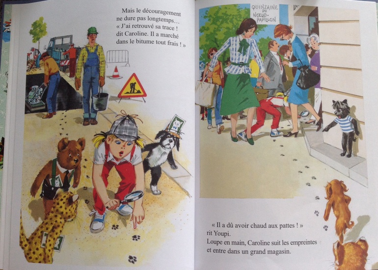 Серия книг про Каролин и ее питомцев- из Франции