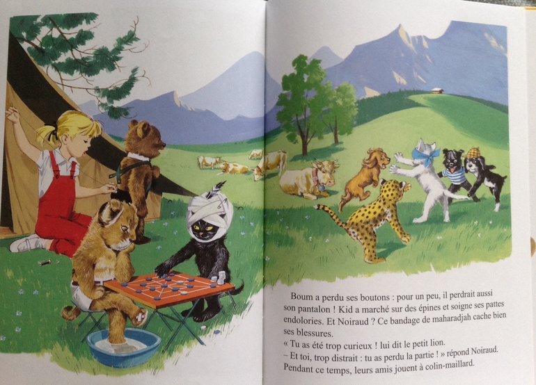 Серия книг про Каролин и ее питомцев- из Франции