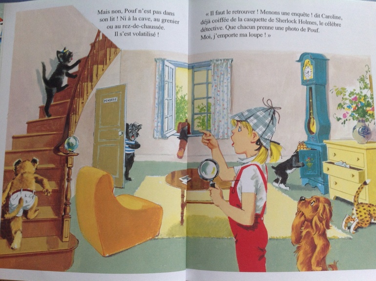 Серия книг про Каролин и ее питомцев- из Франции